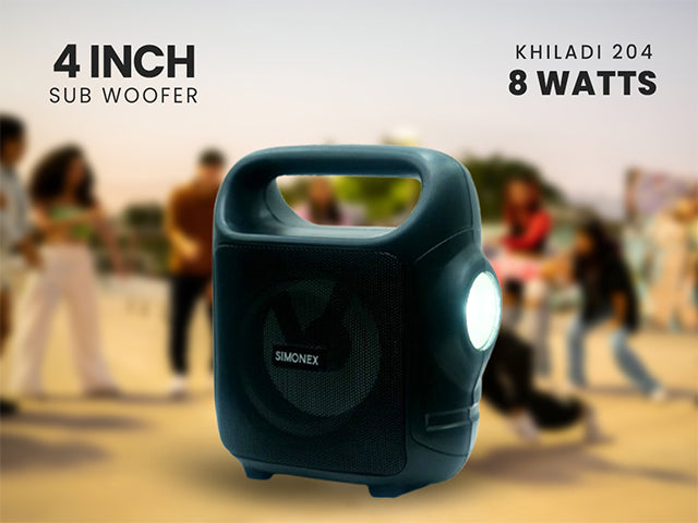 Khiladi 204 Multimedia Speaker 8W RMS