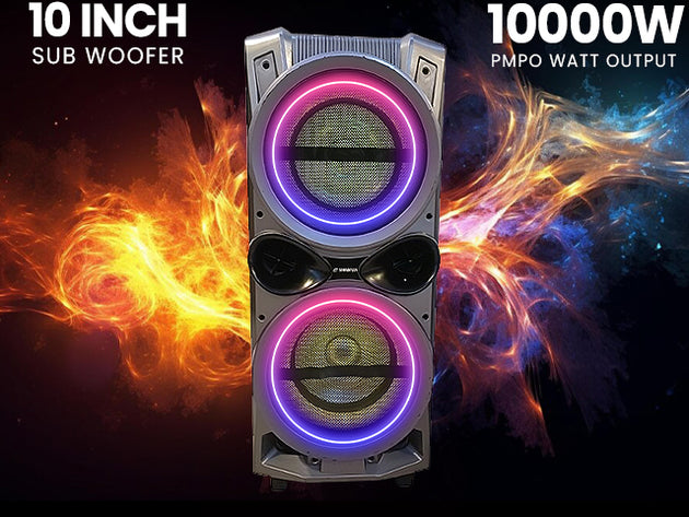 Saxon 1010 Trollee Speaker 10000W PMPO