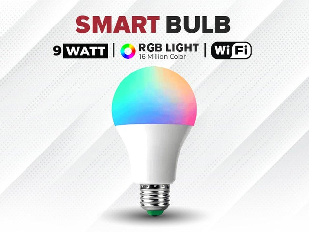 Simonex Sternet Smart 9 Watt Smart Bulb | B22 | CCT+RGB | Compatible with Amazon Alexa & Google Home | STB9W2