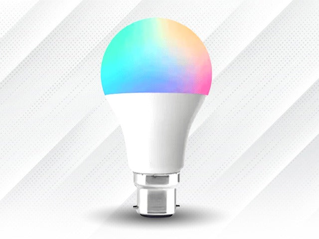 Simonex Sternet Smart 9 Watt Smart Bulb | E27 | CCT+RGB | Compatible with Amazon Alexa & Google Home | STB9W7